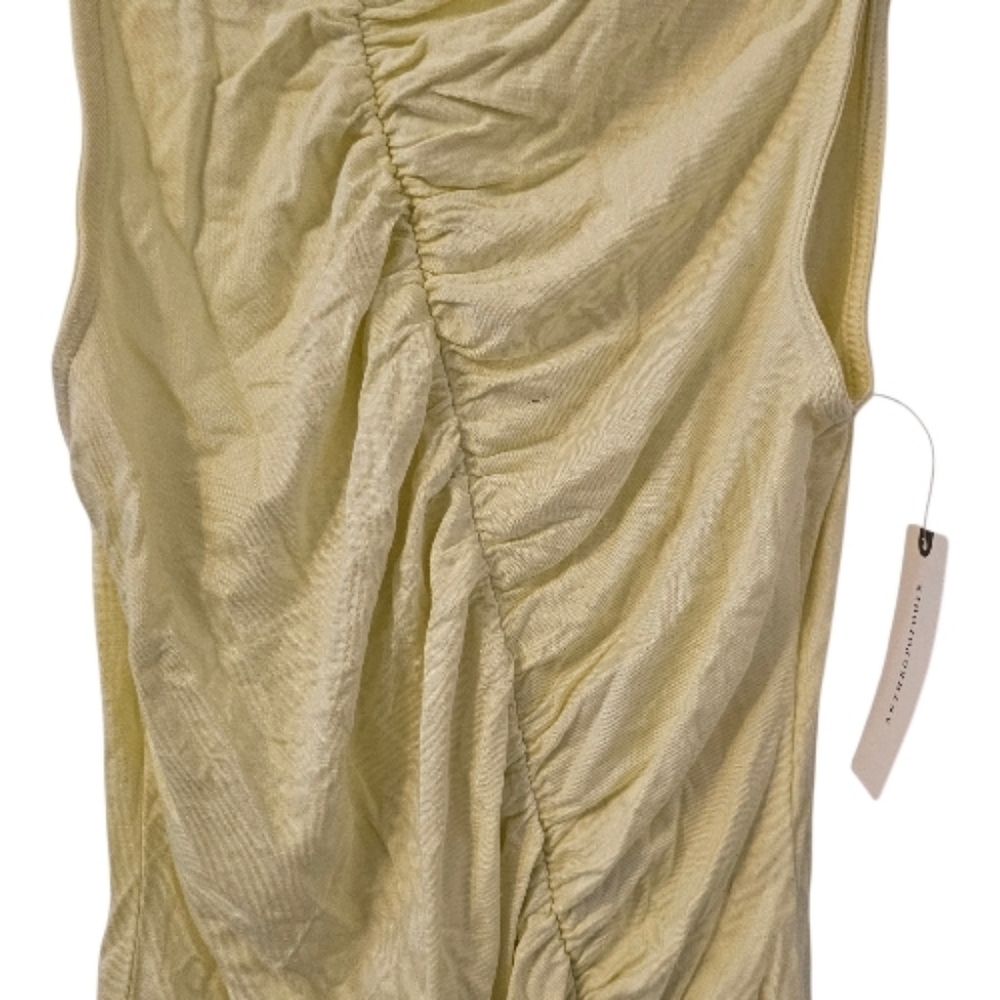 Green by Anthropologie Diagonal Ruched Tank Top - Picture 2 of 8